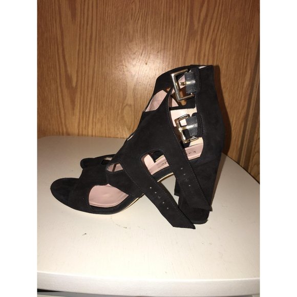 Kate Spade ilemi suede sandal heels - Picture 4 of 8